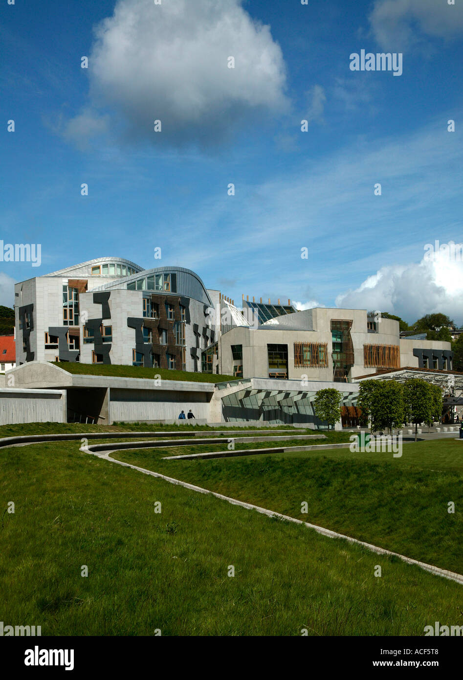 Le Parlement écossais, Holyrood, Édimbourg, Écosse Banque D'Images