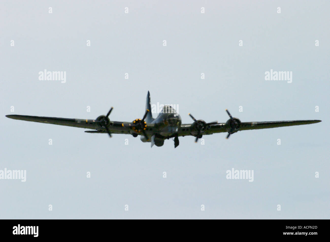 B17G Flying Fortress Sally B Waddington Air Show 2005 Banque D'Images