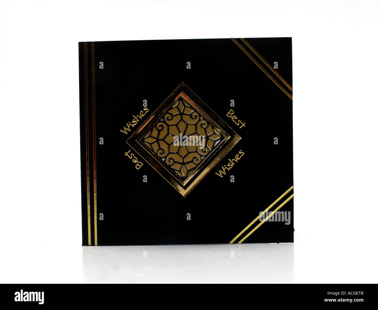 Carte de Vœux fait main Banque D'Images