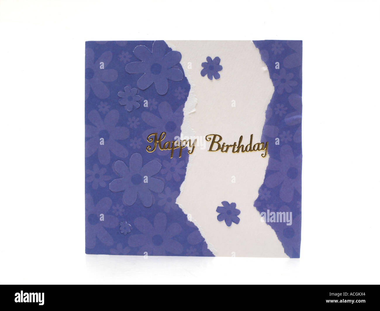 Carte de Vœux fait main Banque D'Images