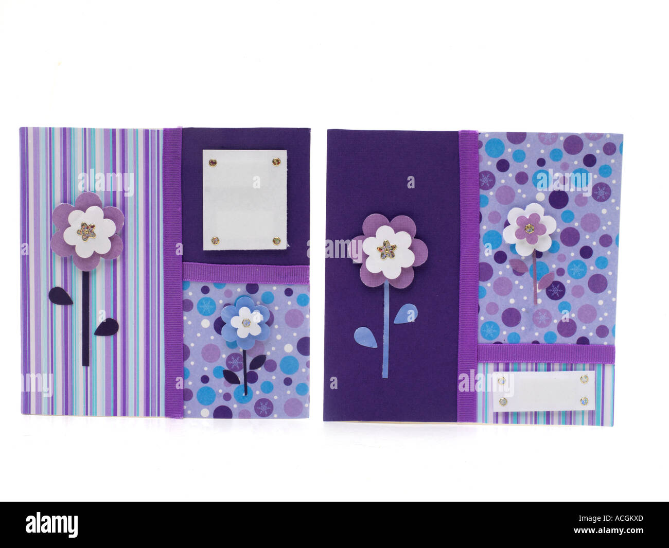 Carte de Vœux fait main Banque D'Images