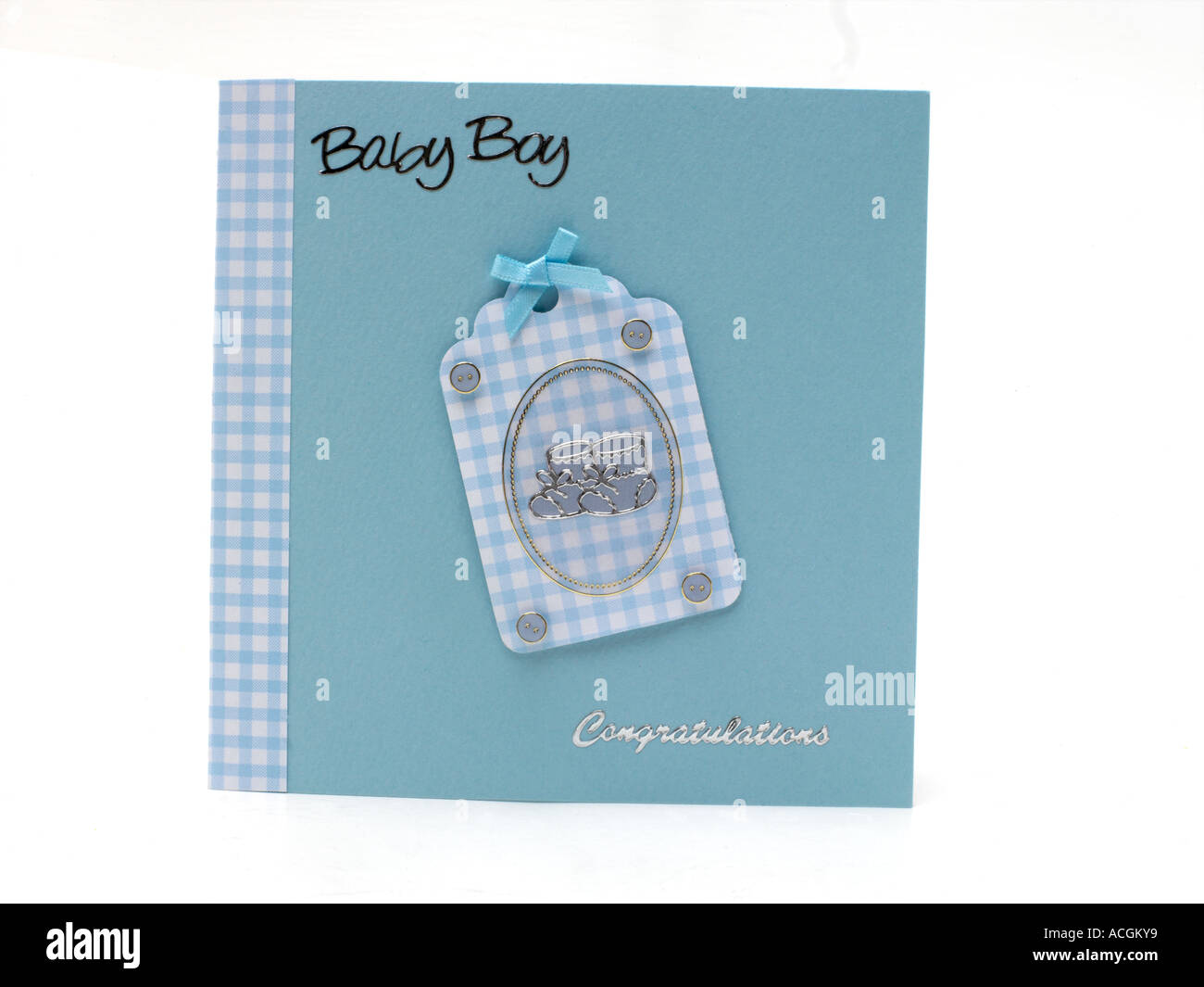 Carte de Vœux fait main c'est un garçon Banque D'Images