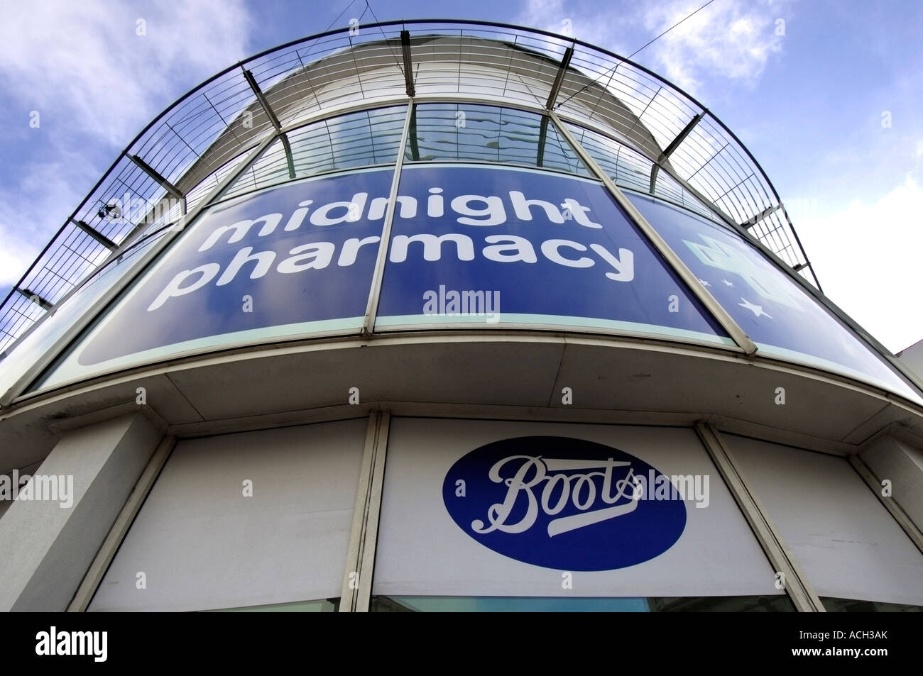 Inscrivez-Boots the Chemist Banque D'Images