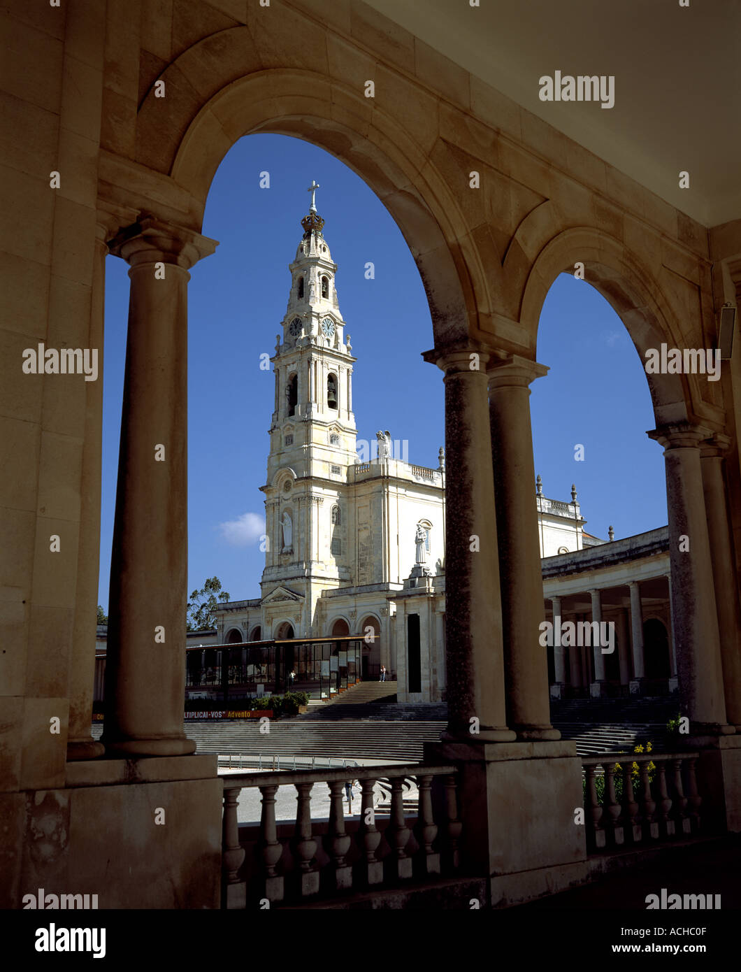 Sanctuaire de Fatima, sanctuaire de Fatima, Basilique de Notre Dame de Fatima, Fatima, Santarem, Portugal, Europe, Banque D'Images