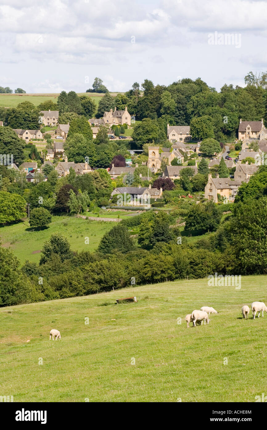 Le village de Cotswold Snowshill Gloucestershire Banque D'Images