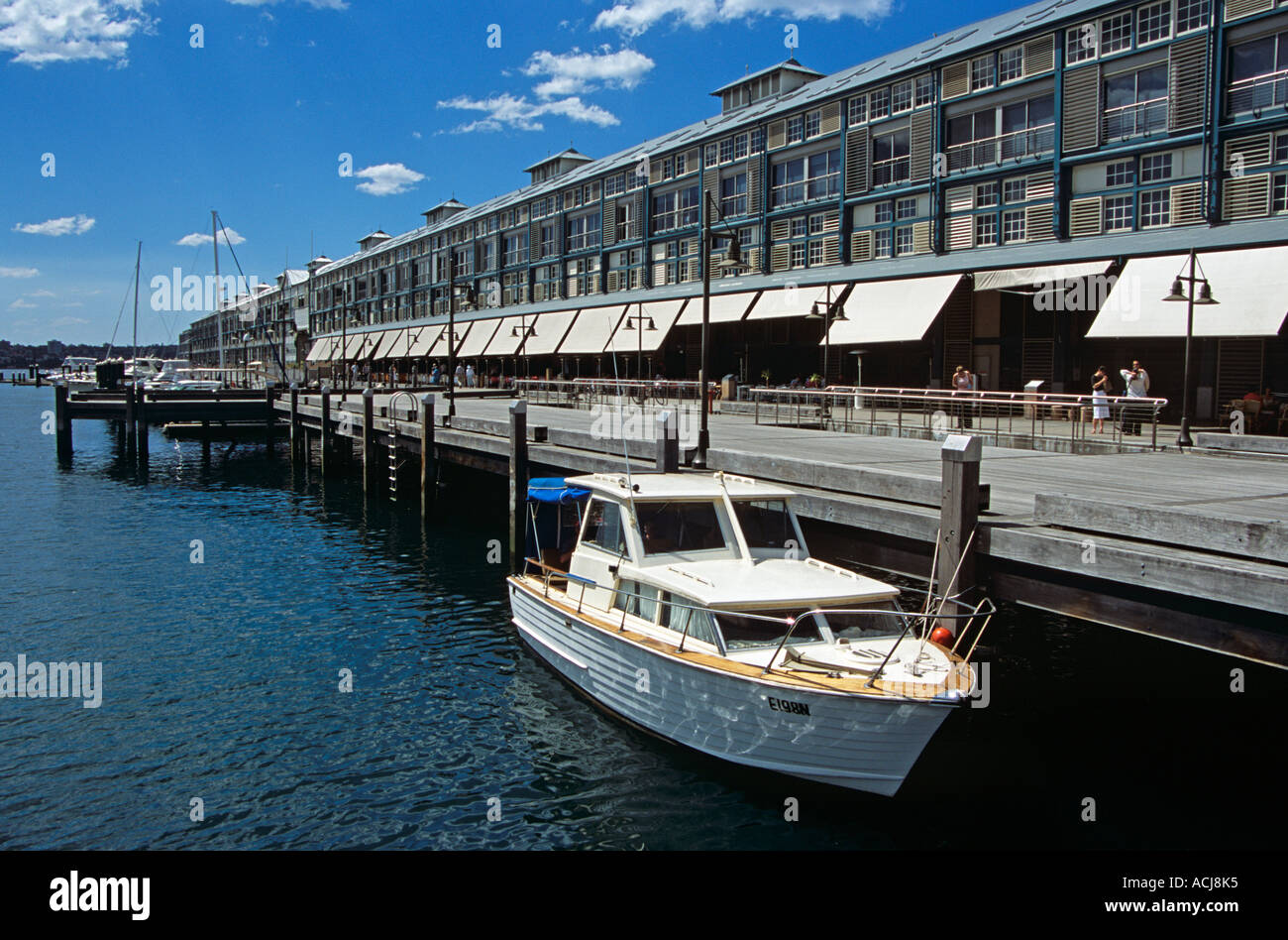 Quai de Woolloomooloo Bay, doigt, Sydney, New South Wales, Australia Banque D'Images