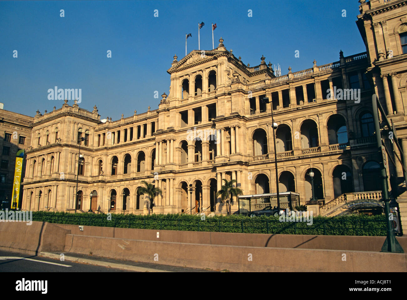 Bâtiment du trésor, Brisbane, Queensland, Australie Banque D'Images