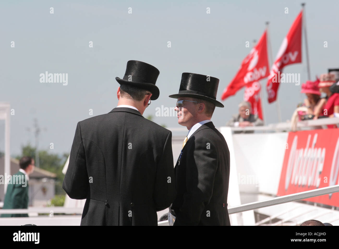 Haut de forme le jour de la course Banque D'Images