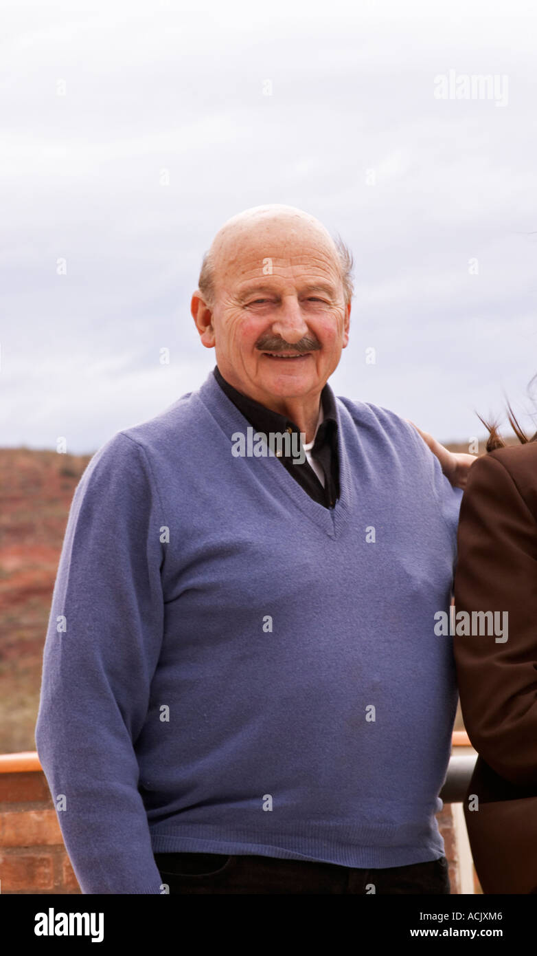 Cr Francisco Tropeano Vice-président et associé, Bodega Del Anelo Winery, également appelée Casa Roja, Anelo Région, Neuquen, Patagonia, Argentine, Amérique du Sud Banque D'Images