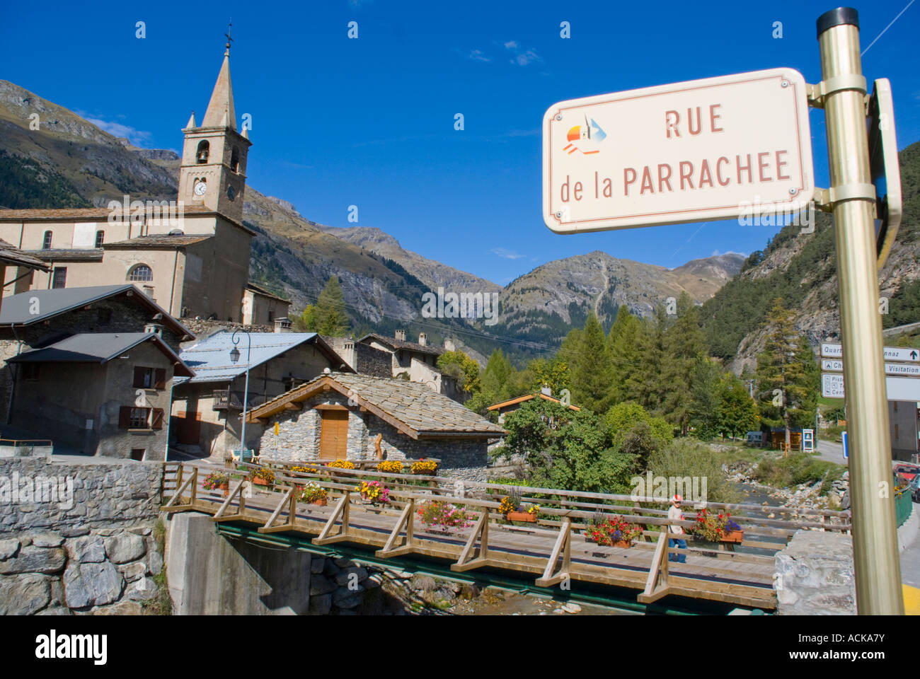 Europe France Savoie termignon vallee de la maurienne Banque D'Images