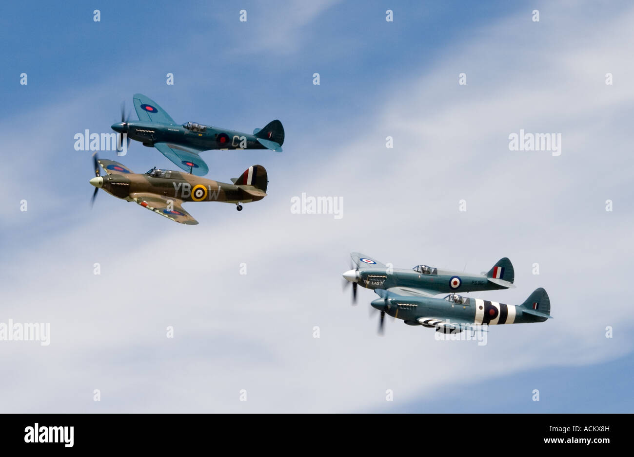 La seconde guerre mondiale conservé deux Hurricane de la Royal Air ...