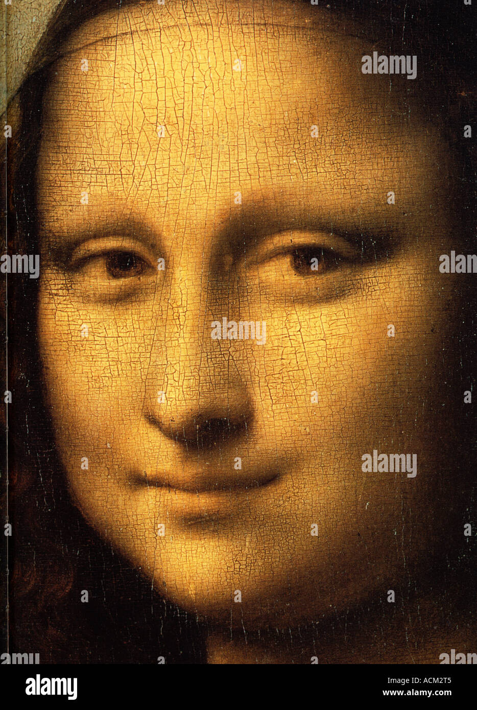Leonardo da Vinci Mona Lisa Banque D'Images