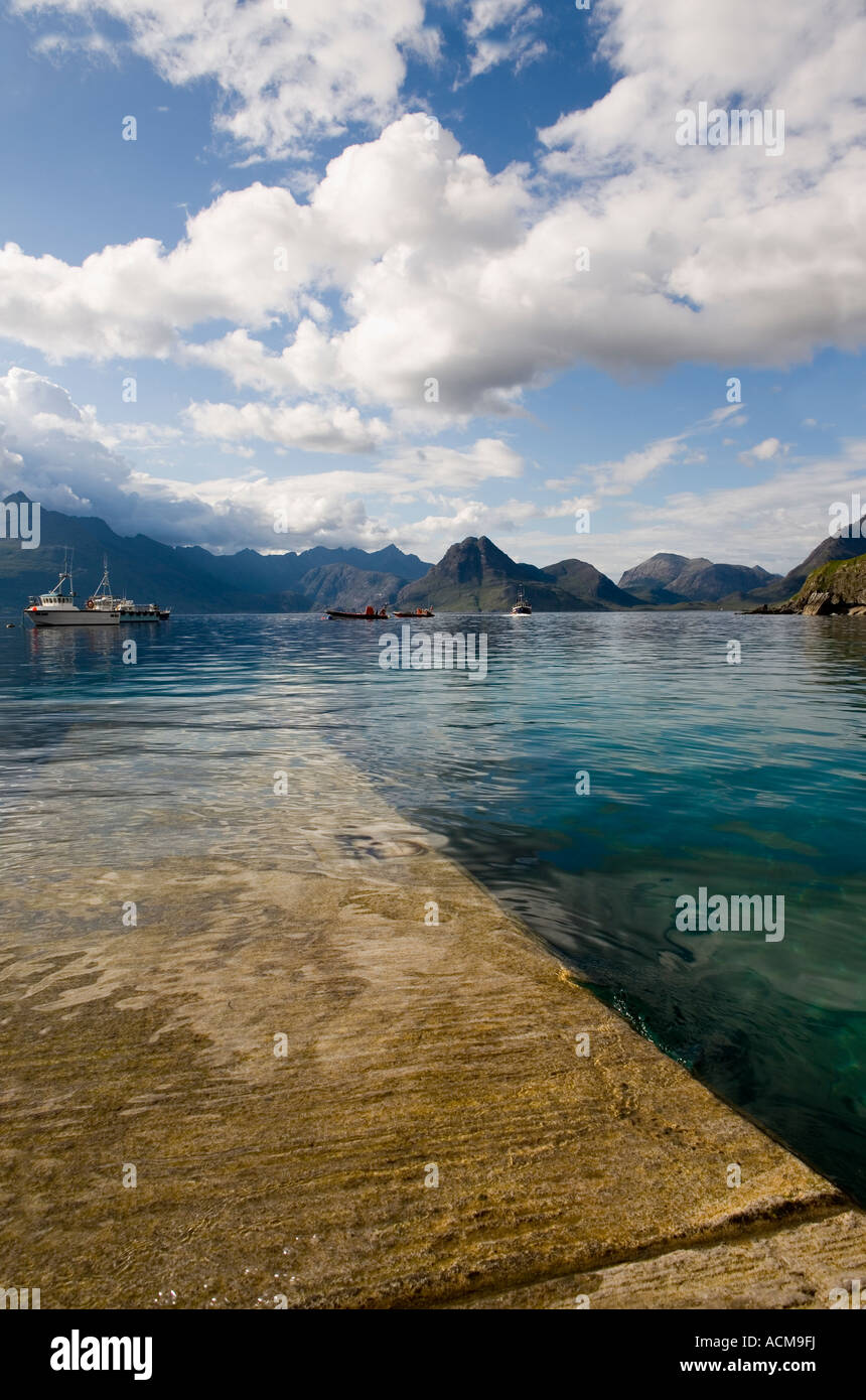 Elgol, Loch Scavaig, Isle of Skye Banque D'Images