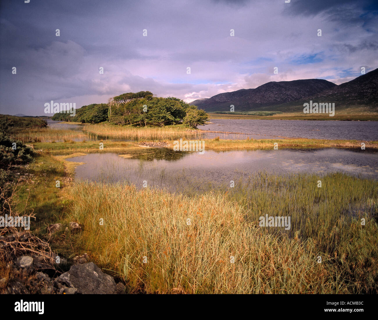 Paysages du Connemara Comté de Galway République d'Irlande Eire Banque D'Images