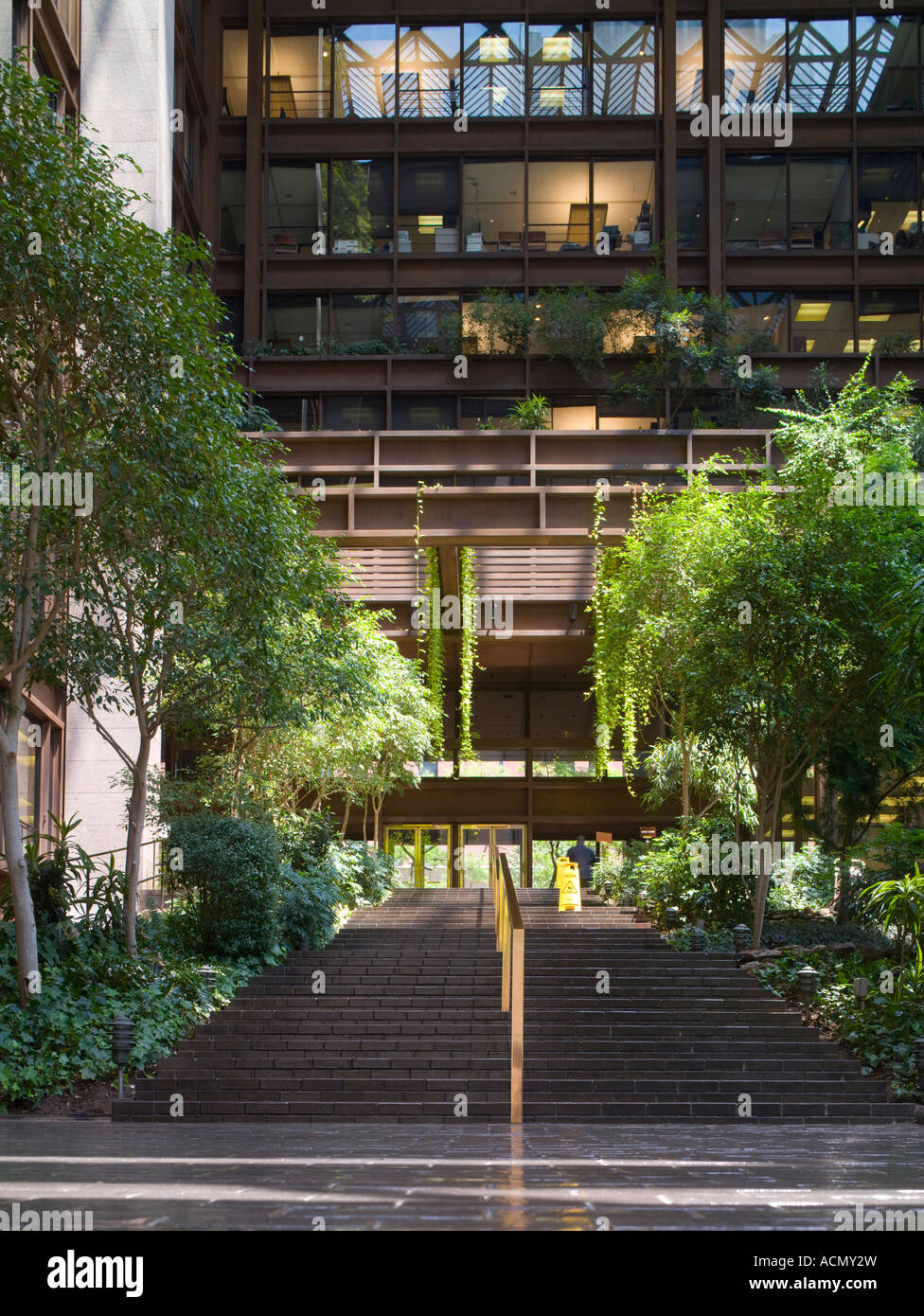 Ford Foundation, 320 East 43rd Street New York City, USA Banque D'Images