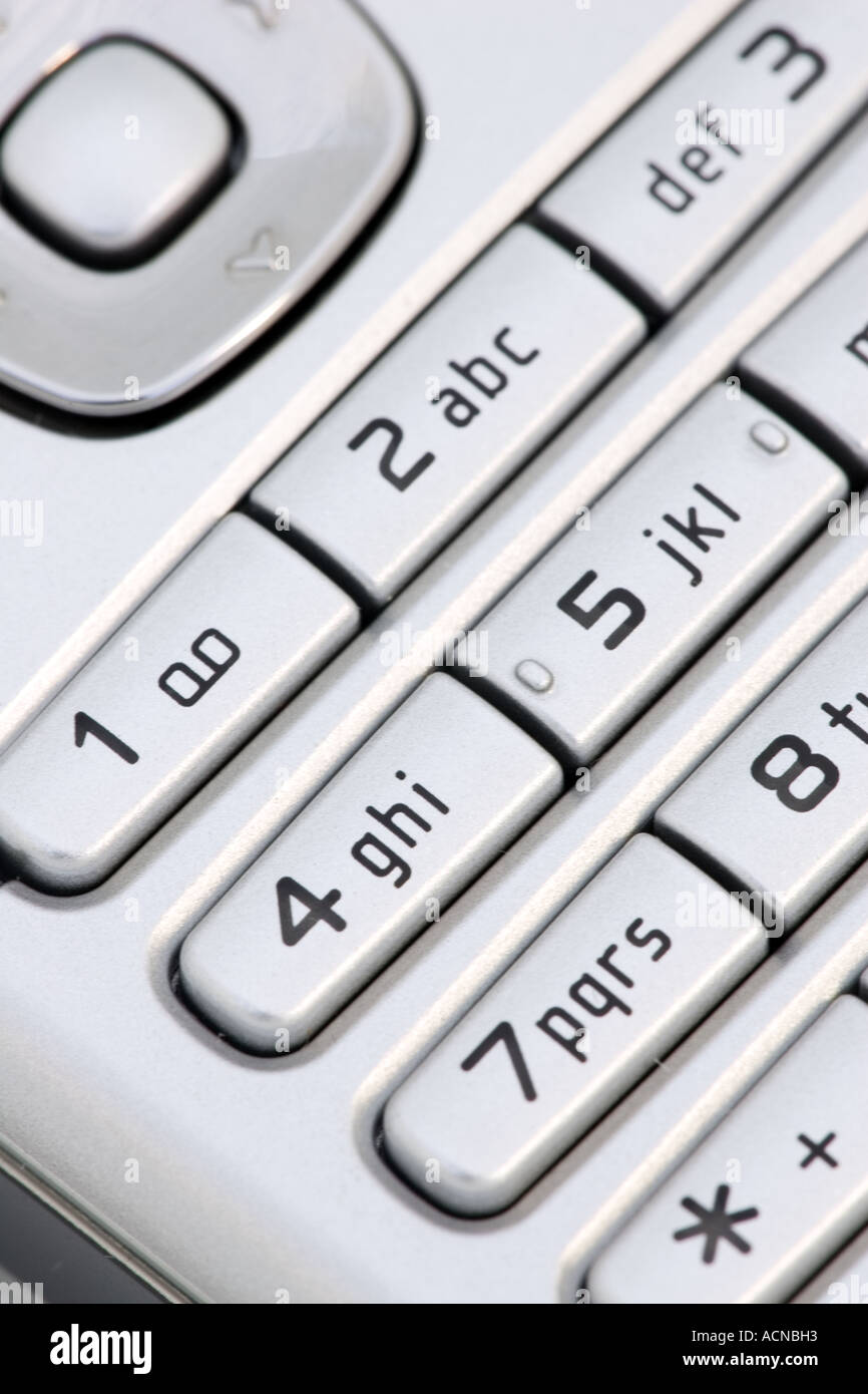 Téléphone mobile, modèle 2005 Banque D'Images