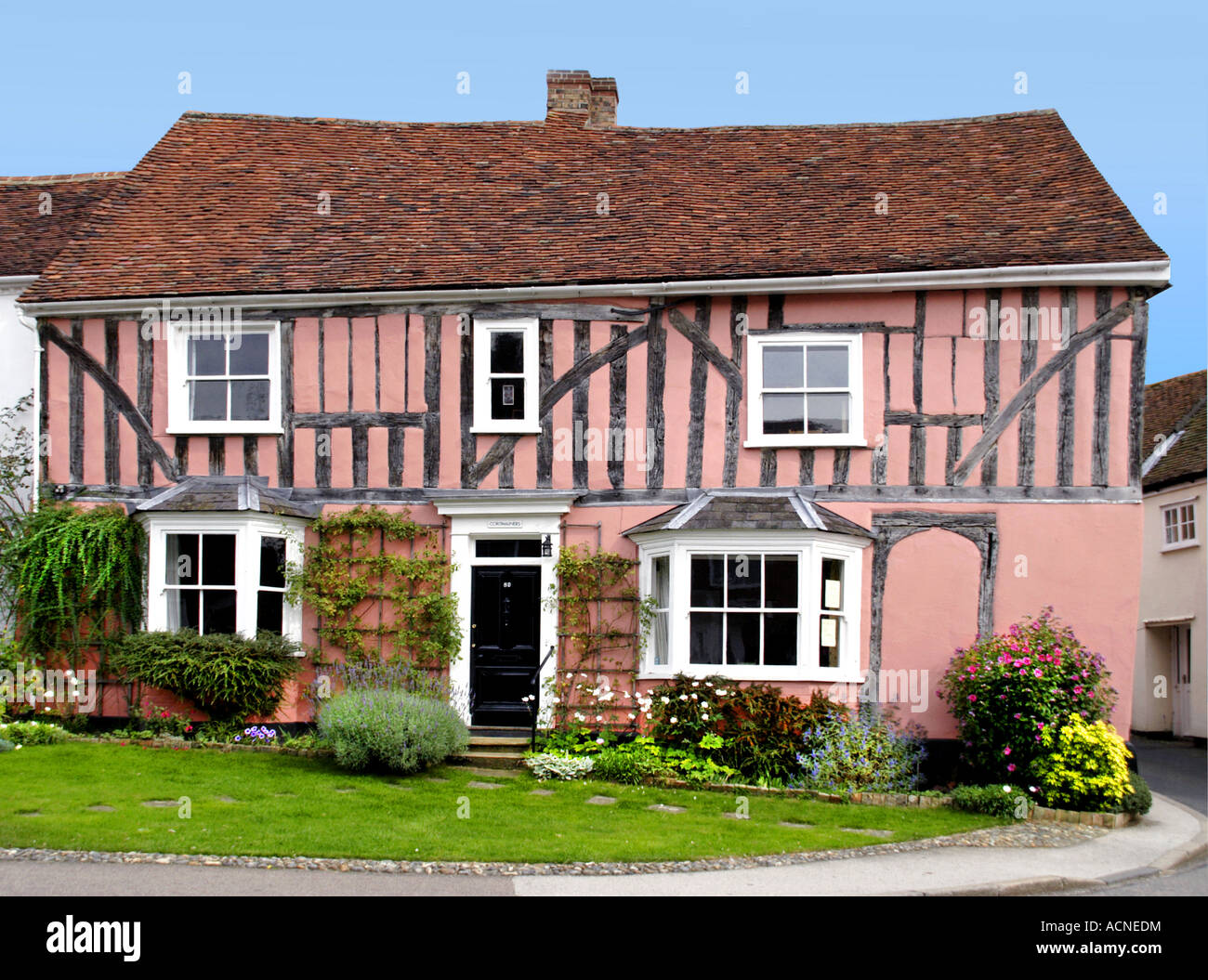 Cordwainers Cottage en Lavenham, Suffolk, Angleterre Banque D'Images