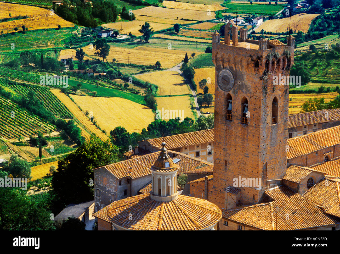 SAN MINIATO EN TOSCANE ITALIE Banque D'Images