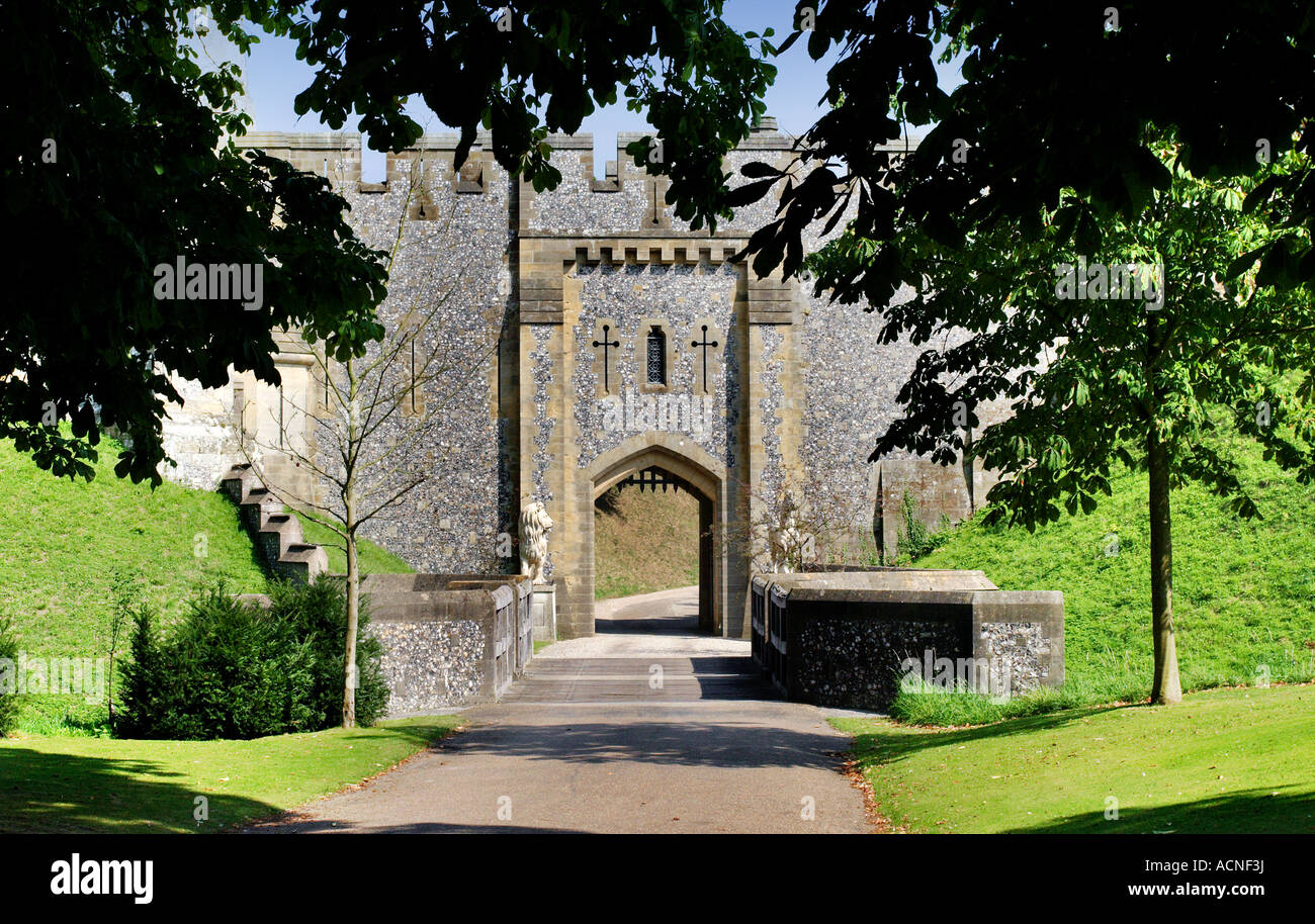 Château d'Arundel, Arundel, West Sussex, Angleterre Banque D'Images