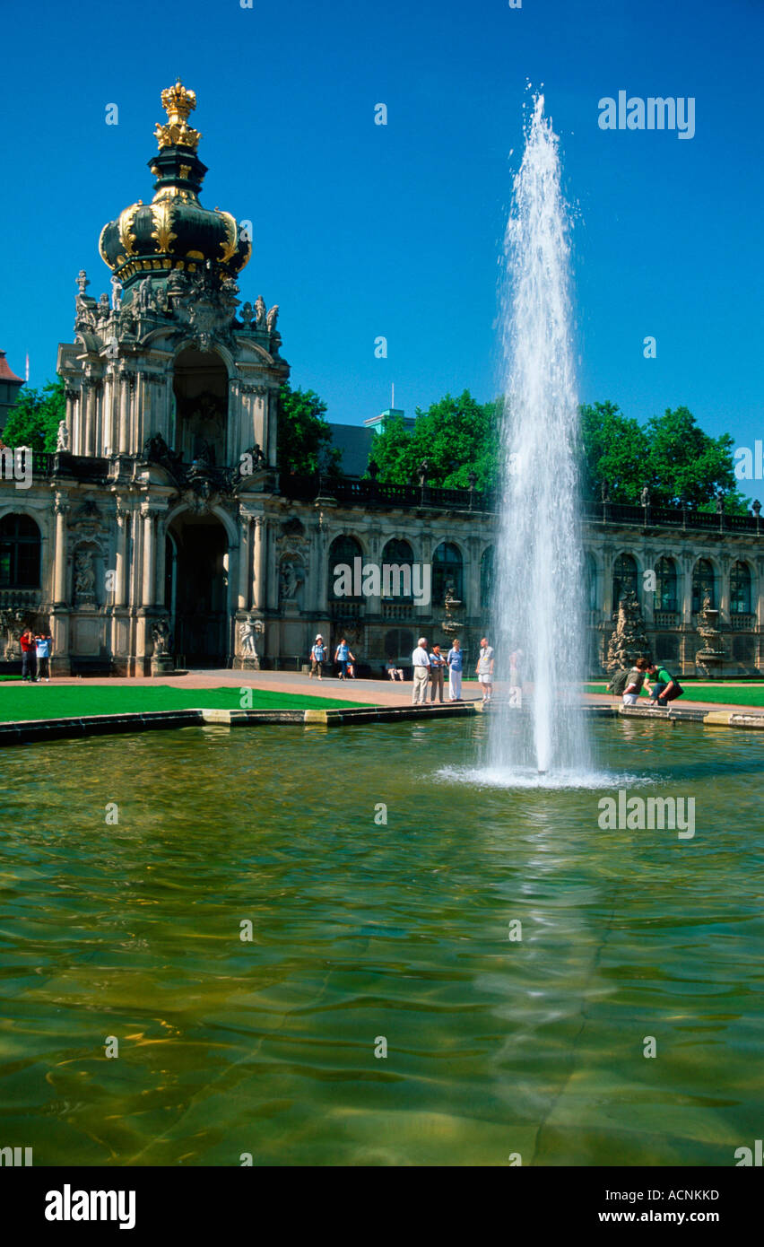 / Dresde Zwinger Banque D'Images