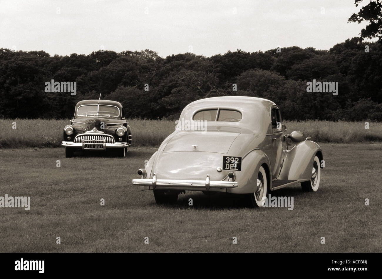 Buick Series 40 de 1936. Buick Series 40 de 1948 (noir). Banque D'Images