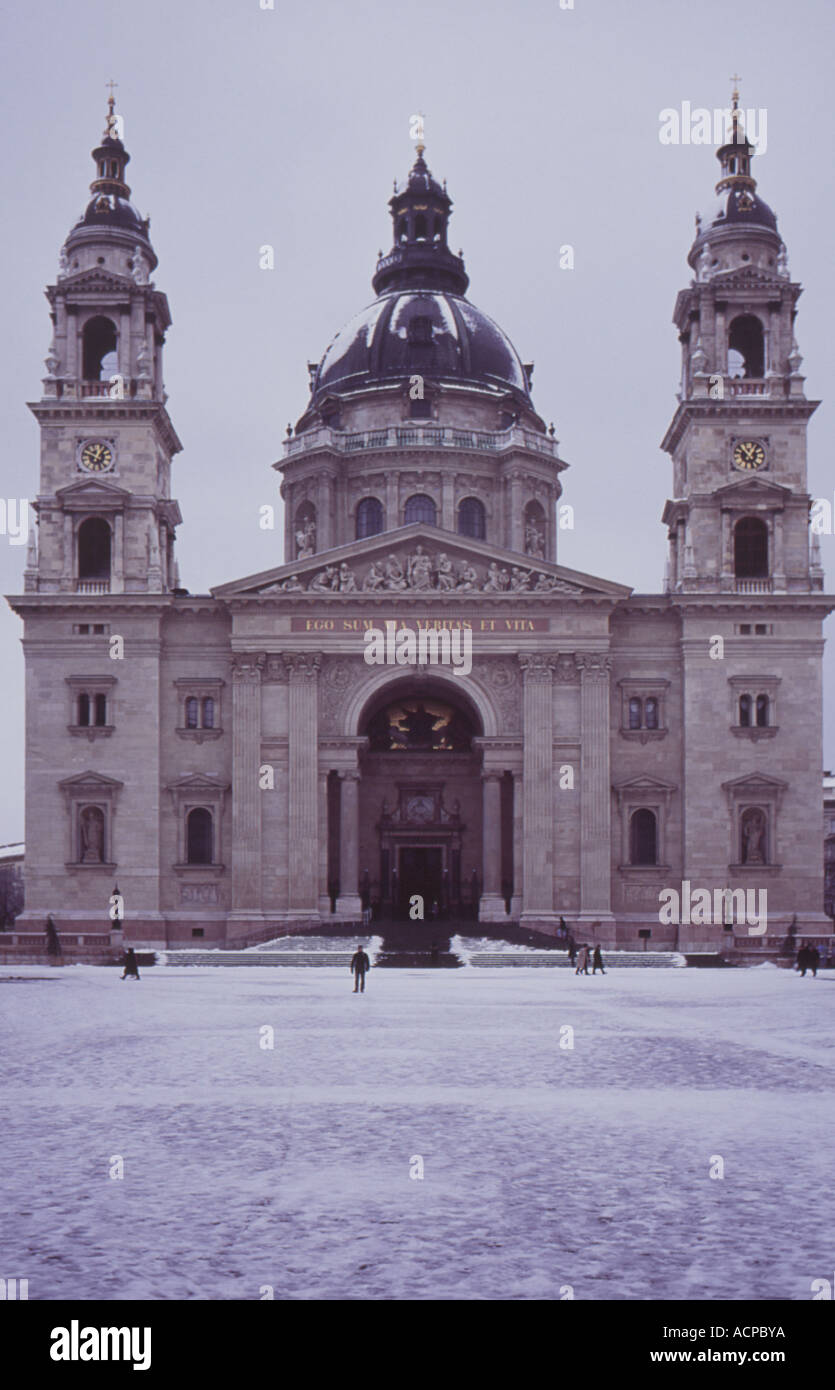 St Stephen Basilica Budapest Hongrie Banque D'Images