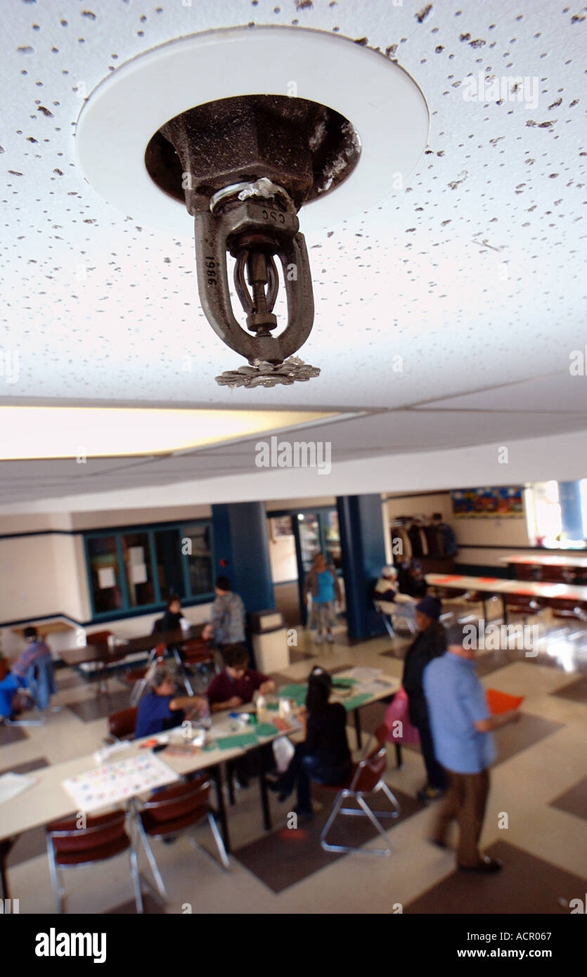 Tête à un centre principal de prévention incendie Banque D'Images