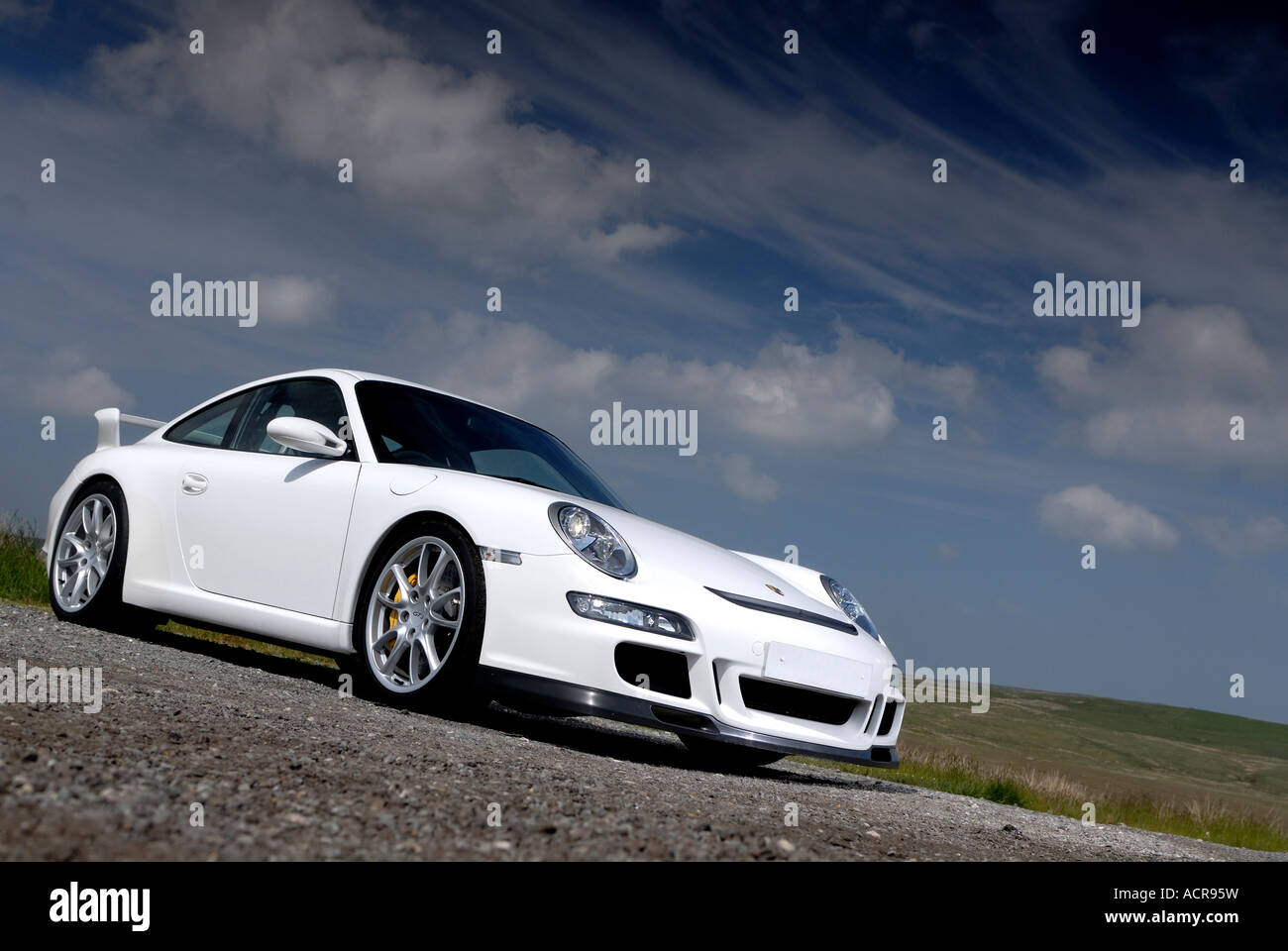 La nouvelle Porsche 997 GT3 Supercar Banque D'Images