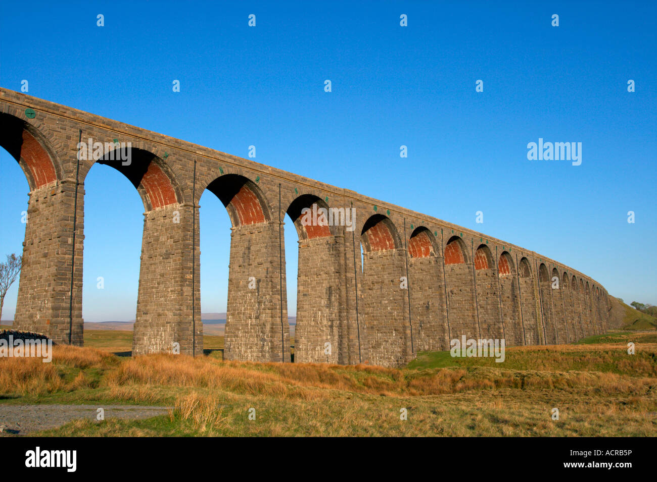 Sur le viaduc de Ribblehead Régler Carlisle railway UK Banque D'Images