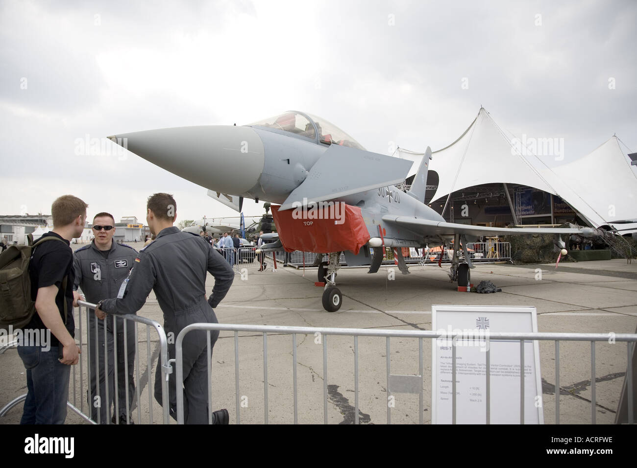 L'Eurofighter Typhoon, ILA 2006 Berlin Allemagne Exposition Banque D'Images