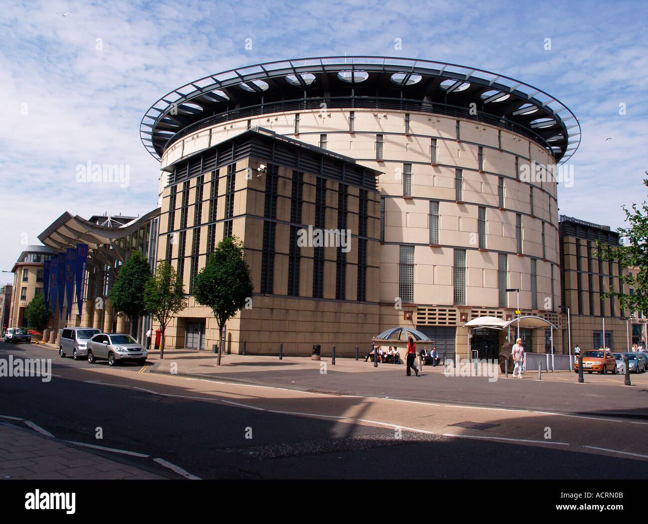 Centre de conférences international d'Édimbourg Edinburgh Scotland Banque D'Images