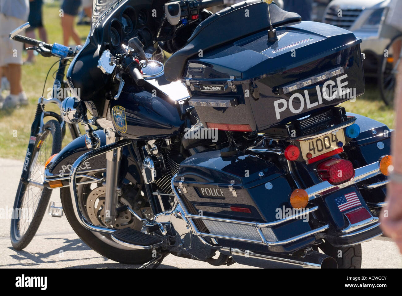 Harley davidson police motorcycle Banque de photographies et d’images à ...