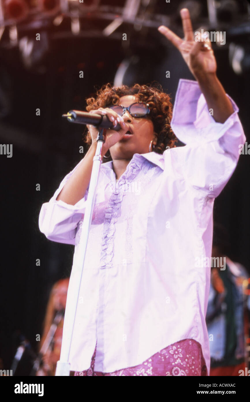 MACY GRAY le chanteur Banque D'Images