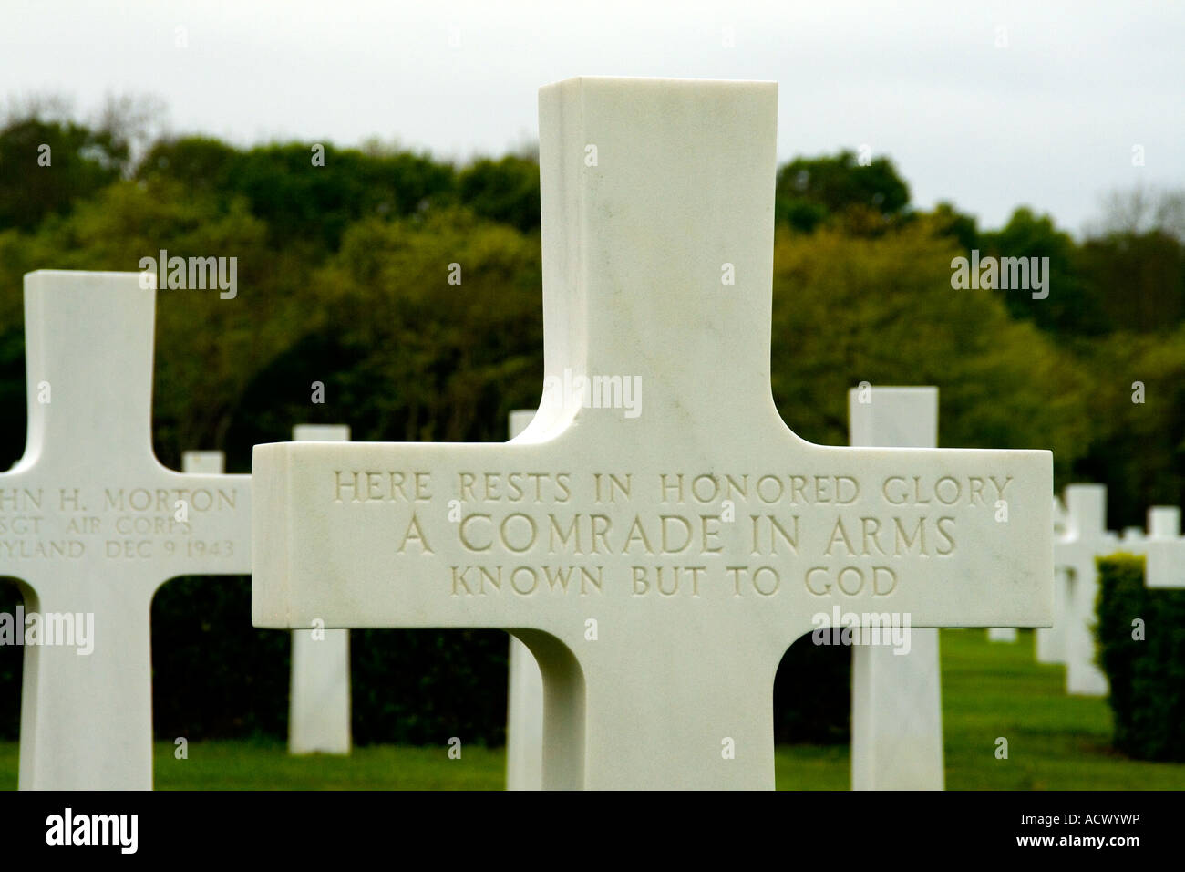 Soldats Guerre américaine, nous rappelle les nombreux Américains qui sont morts dans la dernière guerre, compagnon d'armes. Banque D'Images