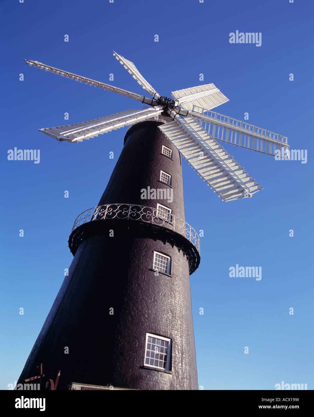 Négociant Sibsey Mill, Sibsey, Lincolnshire, Angleterre. Banque D'Images