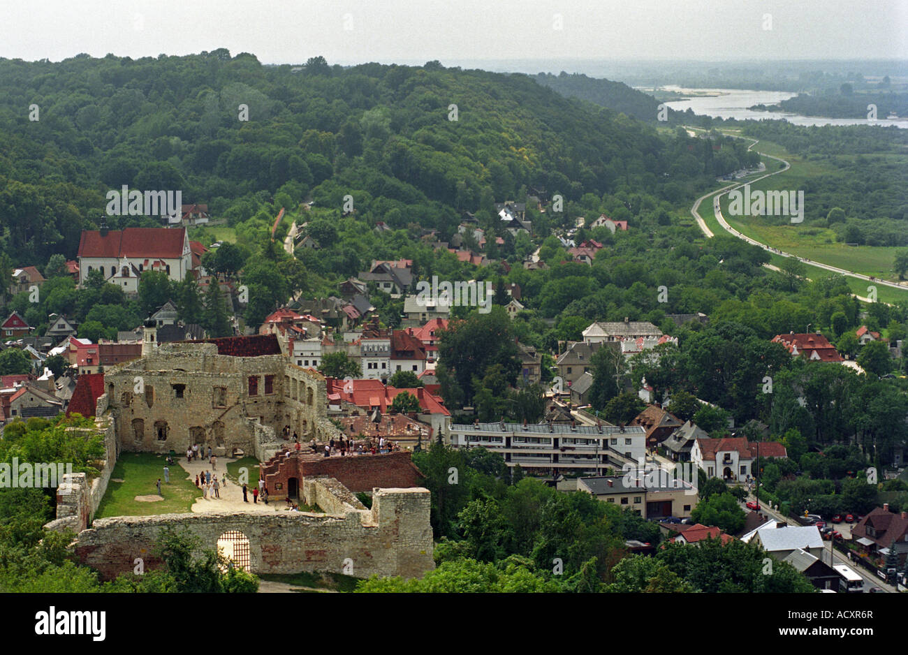 Vestiges du château de Sopot, Pologne Banque D'Images