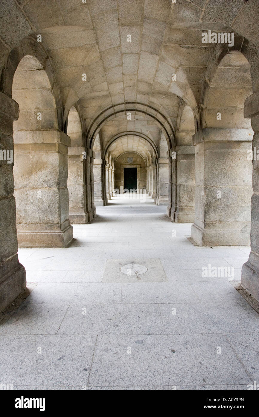 Le Monastère Royal de San Lorenzo del Escorial, Espagne Banque D'Images