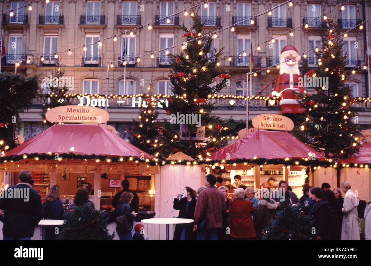 Allemagne Cologne Koeln Marché de Noël Banque D'Images