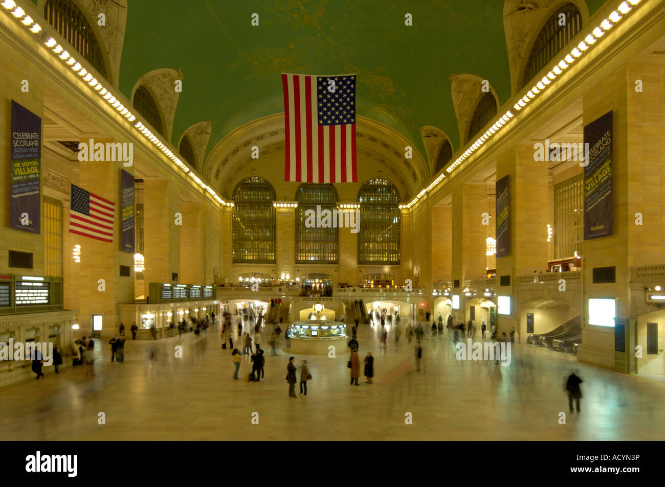 Hall de la gare Grand Central New York USA Banque D'Images