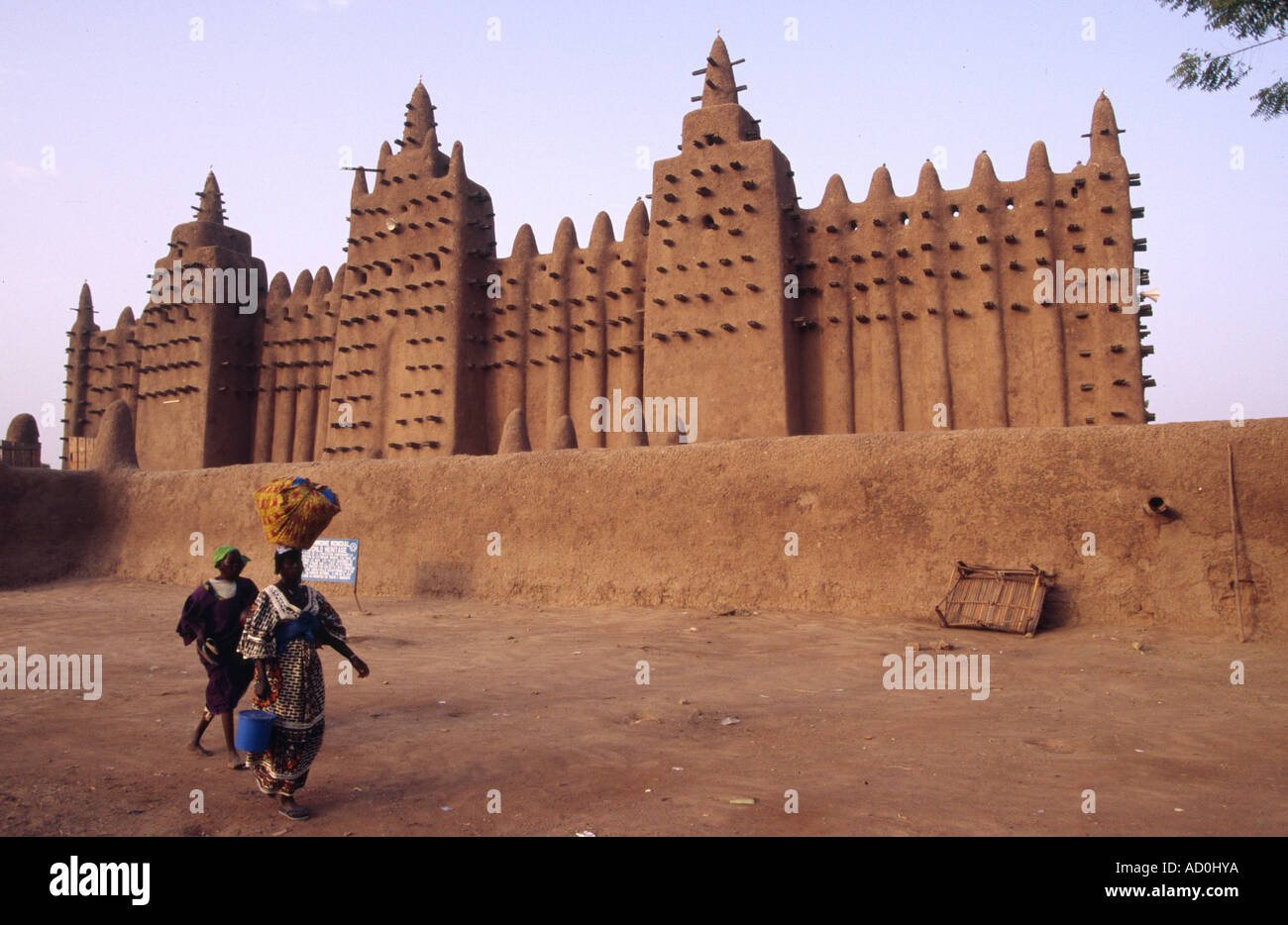 Grande Mosquée - Djenne, MALI Banque D'Images