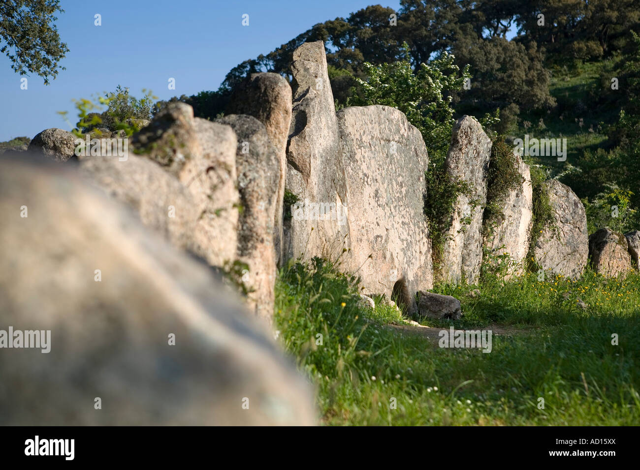 Tombe des Géants, Calangianus, Sardaigne, Italie Banque D'Images