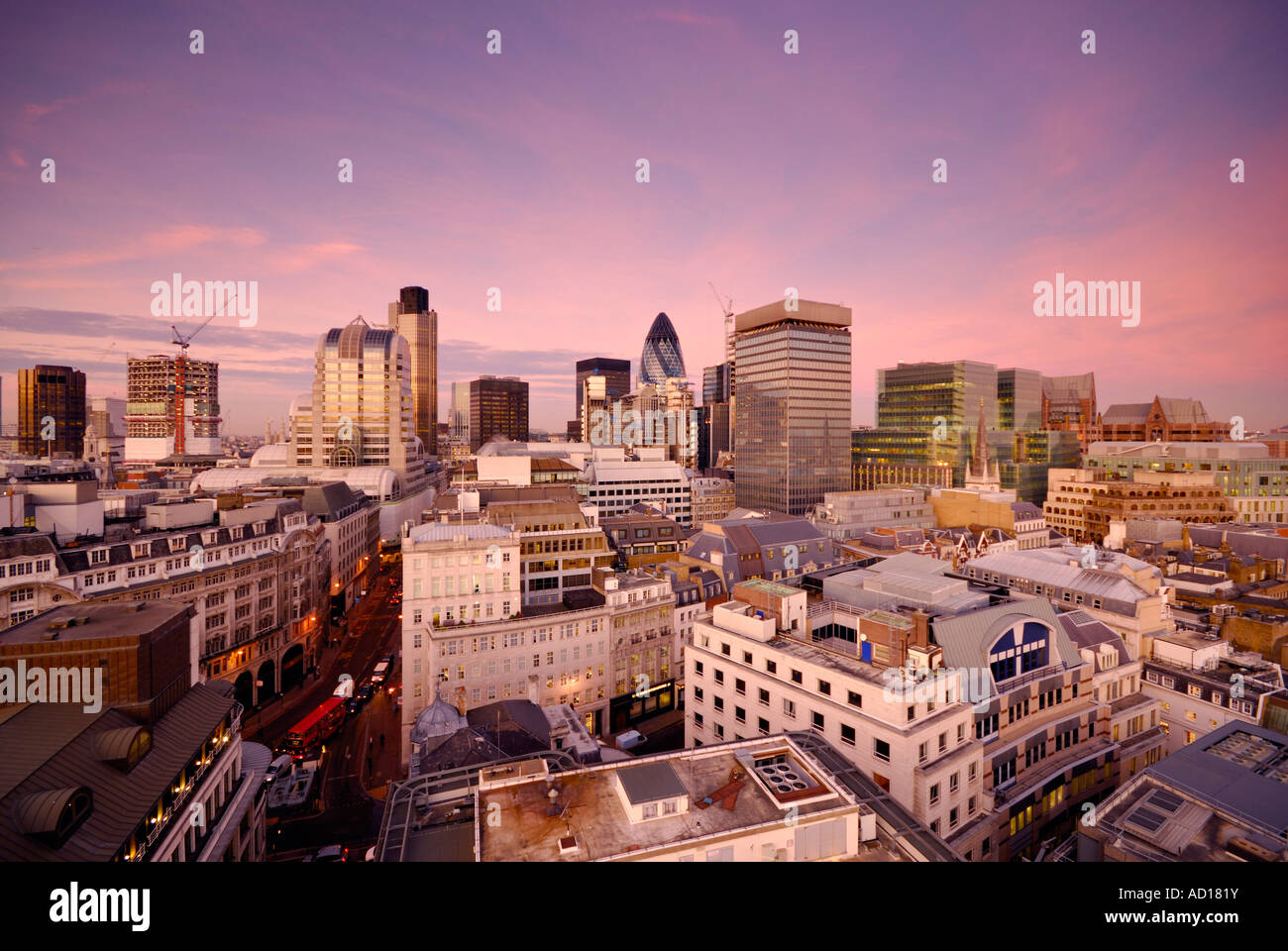City of London, Londres, Angleterre Banque D'Images
