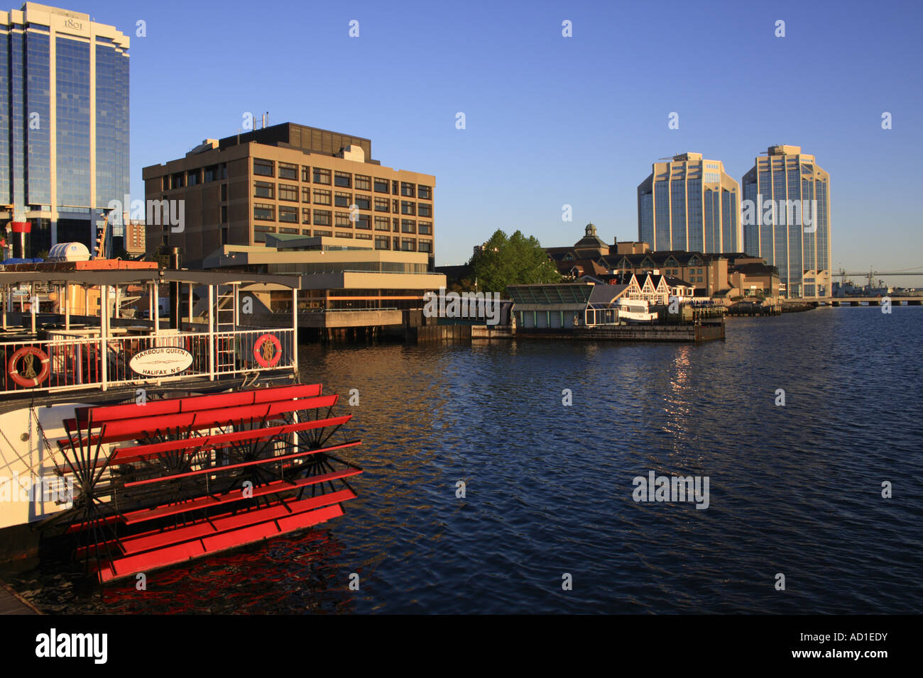 Toits de Halifax tôt le matin, en Nouvelle-Écosse, au Canada, en Amérique du Nord. Photo par Willy Matheisl Banque D'Images