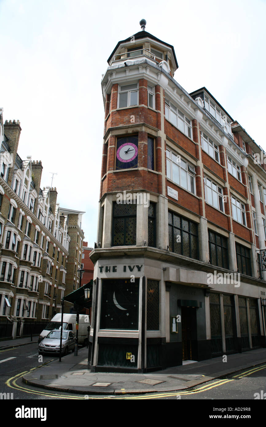 Le Ivy restaurant, London England Banque D'Images