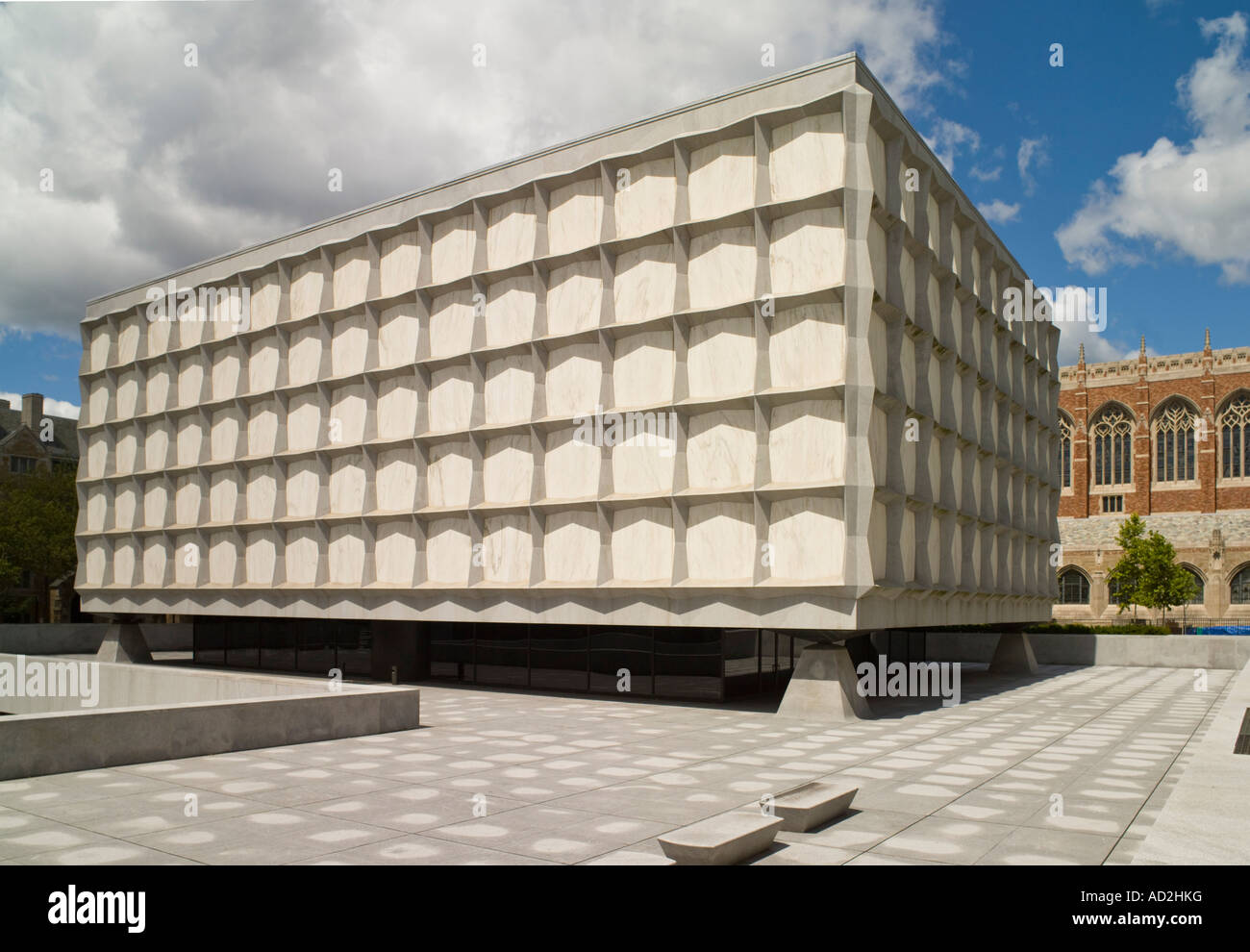 Beinecke Rare Book Library, Yale University, New Haven, Connecticut, USA Banque D'Images