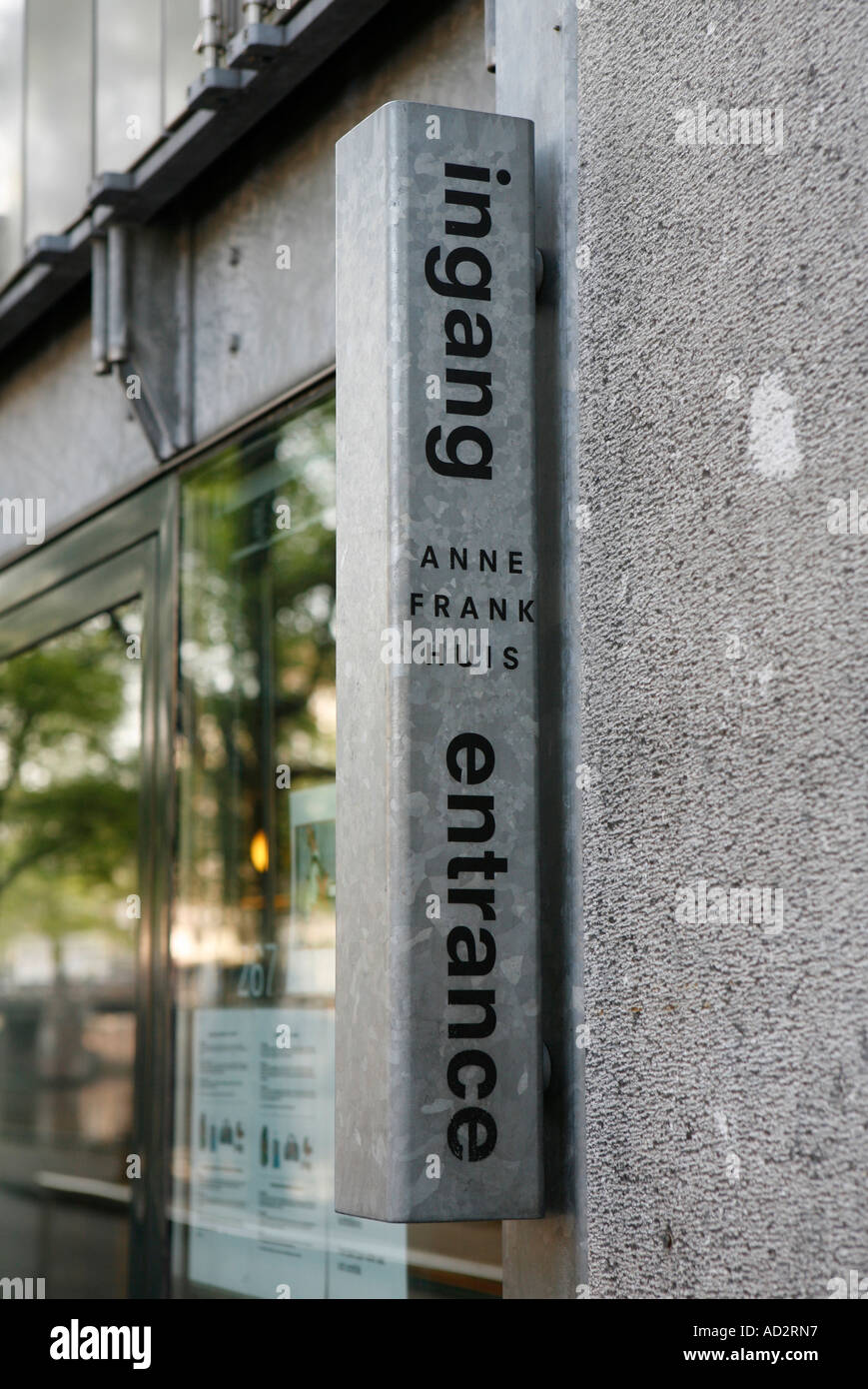 La maison d'Anne Frank, à Amsterdam Banque D'Images