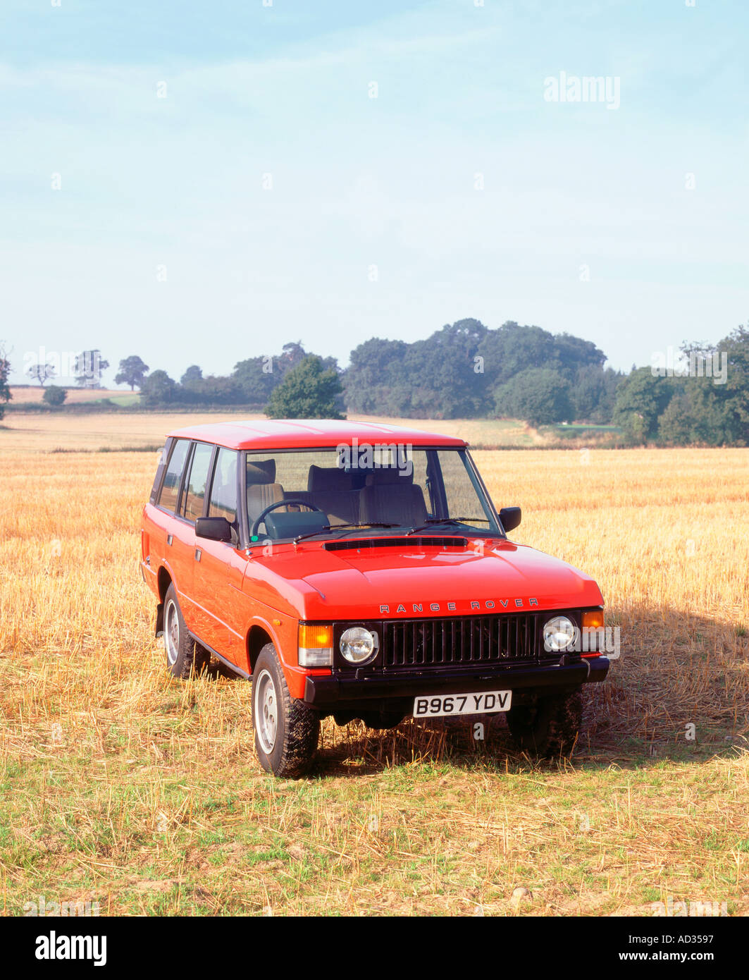 Range Rover 1985 Banque D'Images