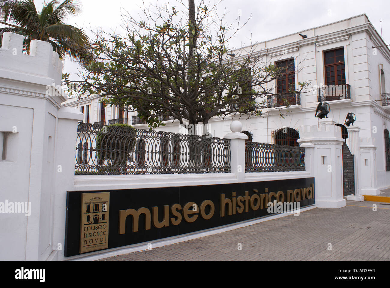 Bâtiment Du Musée de l'histoire navale, Veracruz au Mexique Banque D'Images
