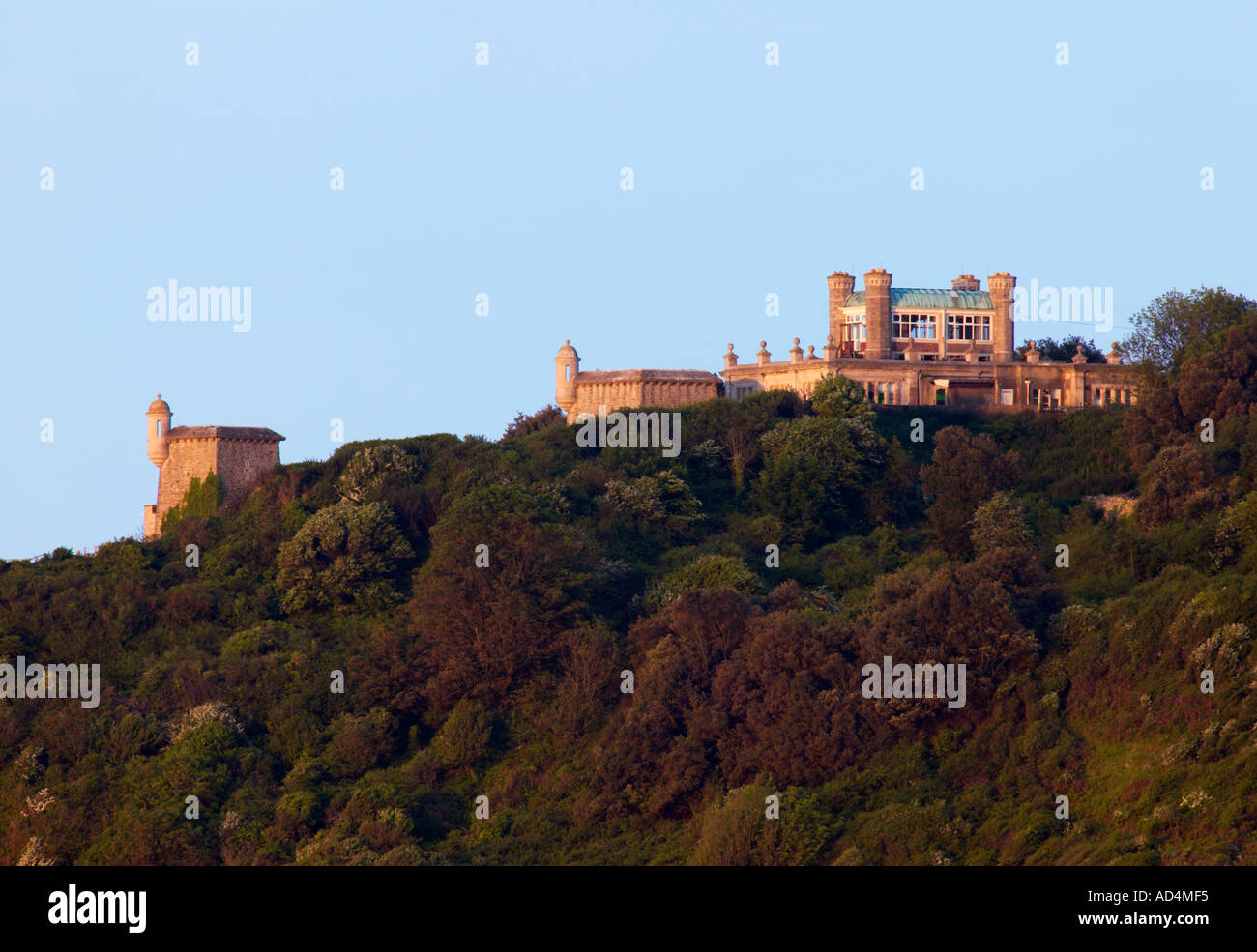 Château de Durlston, Swanage, Dorset, England, UK Banque D'Images