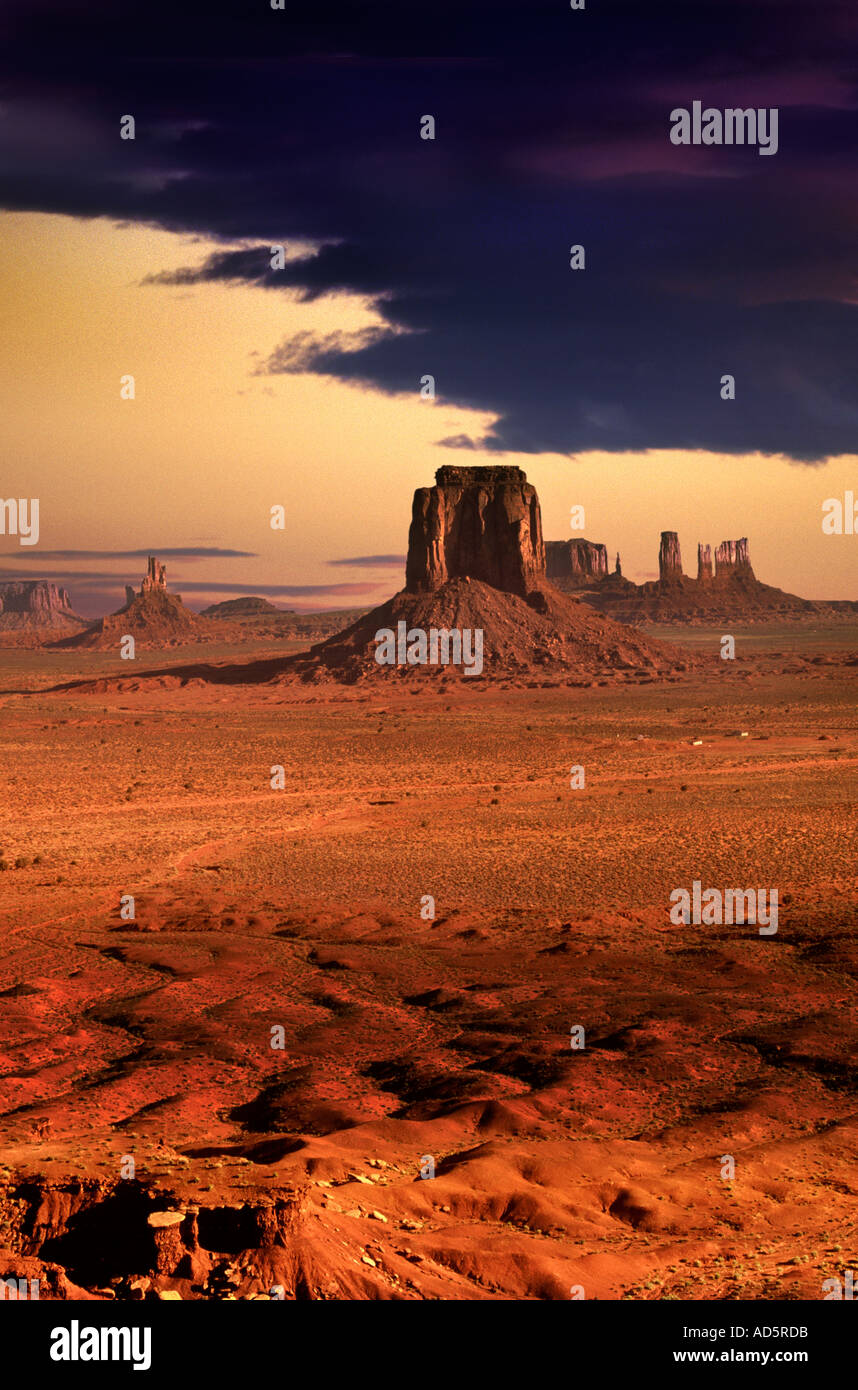 MONUMENT VALLEY ARIZONA Banque D'Images